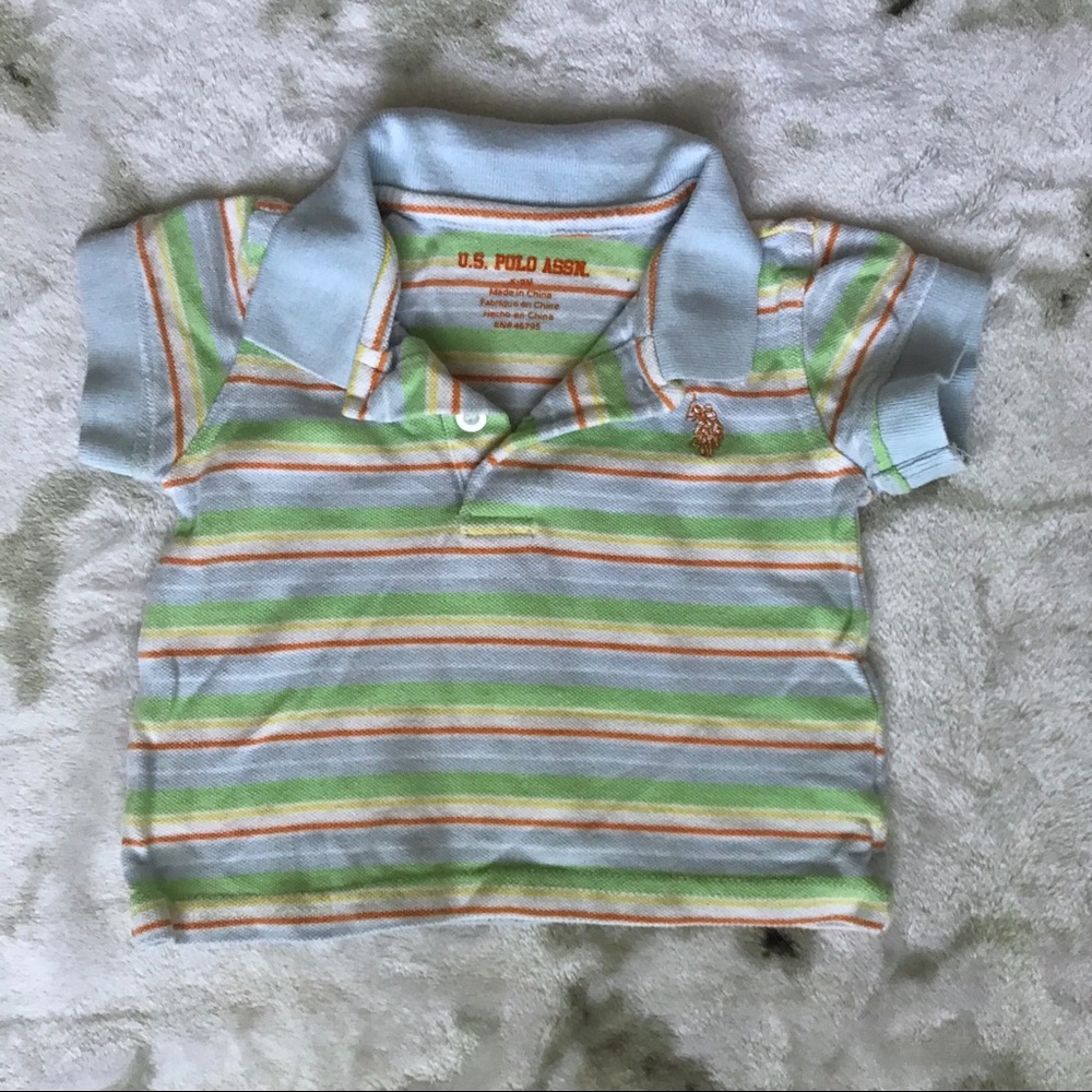 Vintage U.S. Polo Assn. Pastel Polo Shirt